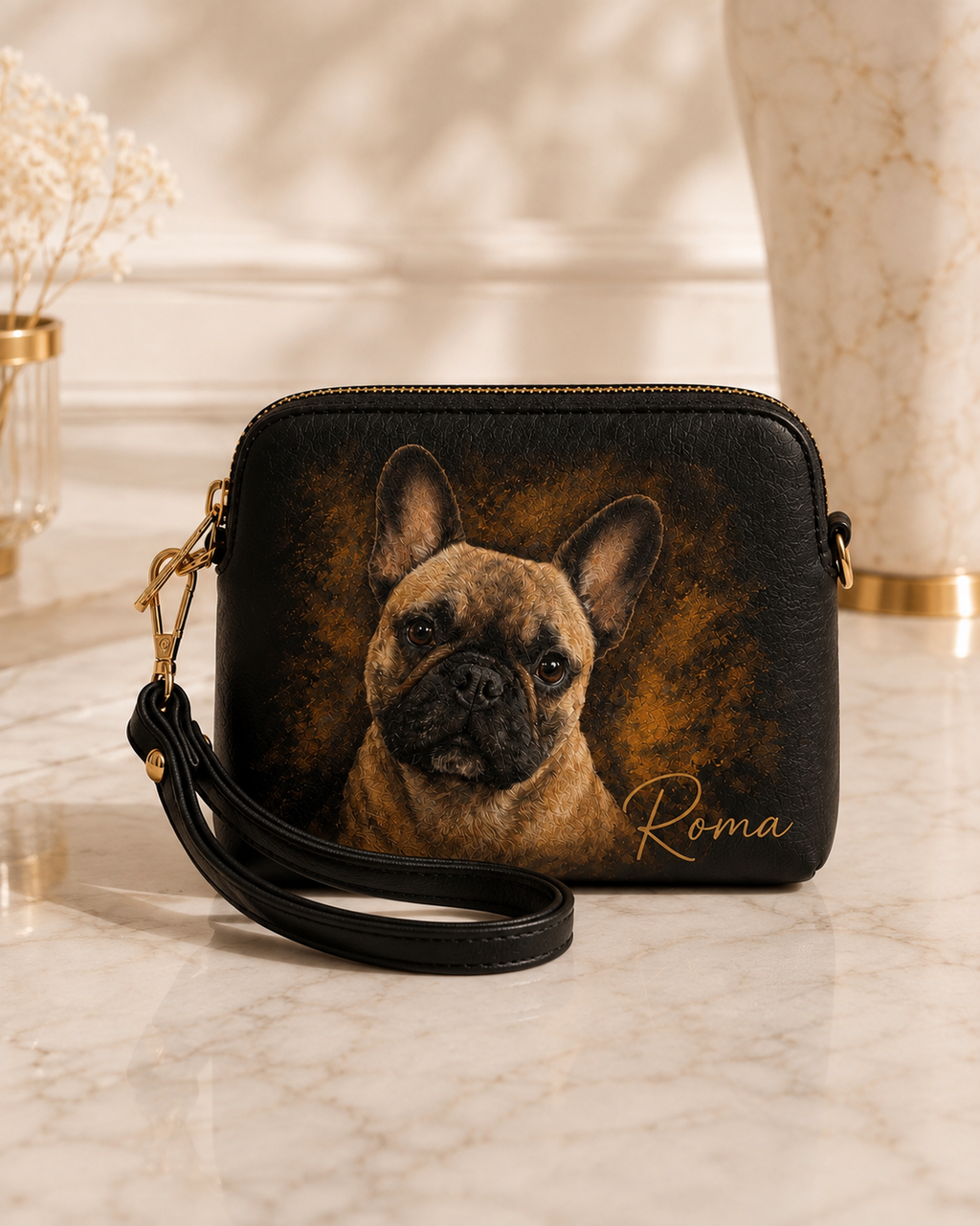 Bolso personalizado pintado a mano – Pequeño